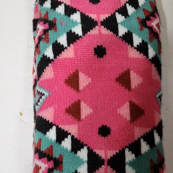 Camper Socks by Simply Southern Aztec Knit Sherpa Lined One Size Fits Most New - Picture 2 of 5